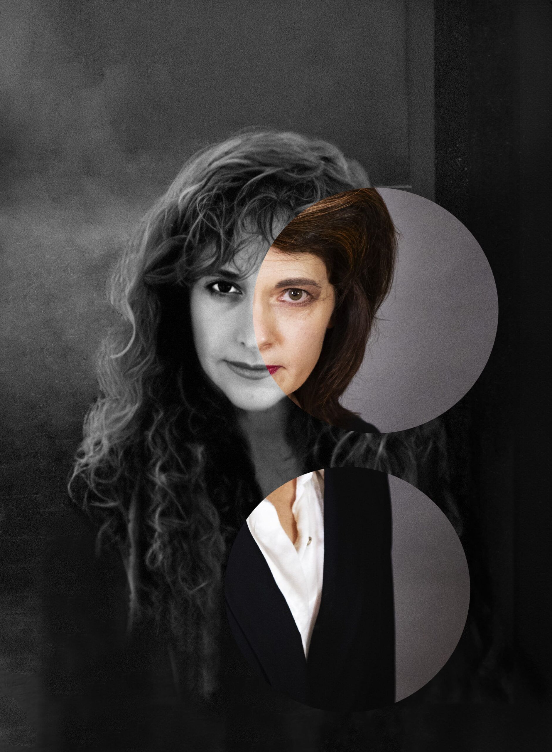 Retrato combinado de Ainhoa Iza y Pilar Albajar
