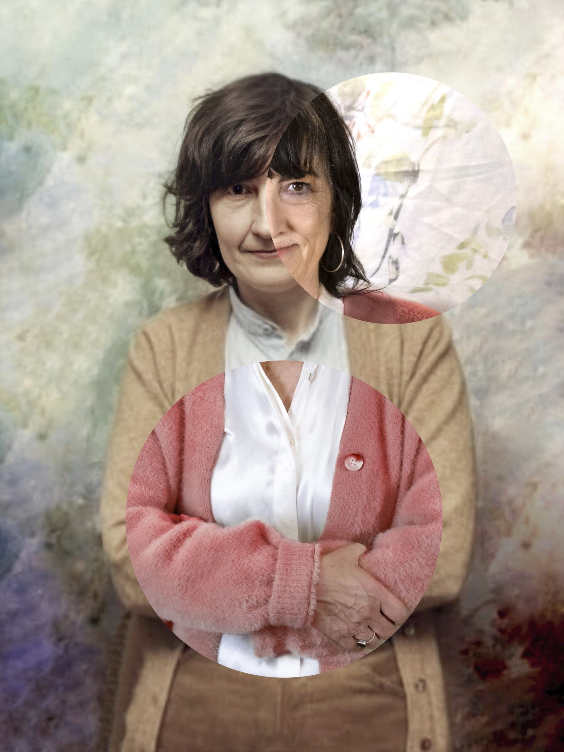 Retrato combinado de Charo Ramírez y Mari Puri Hernández