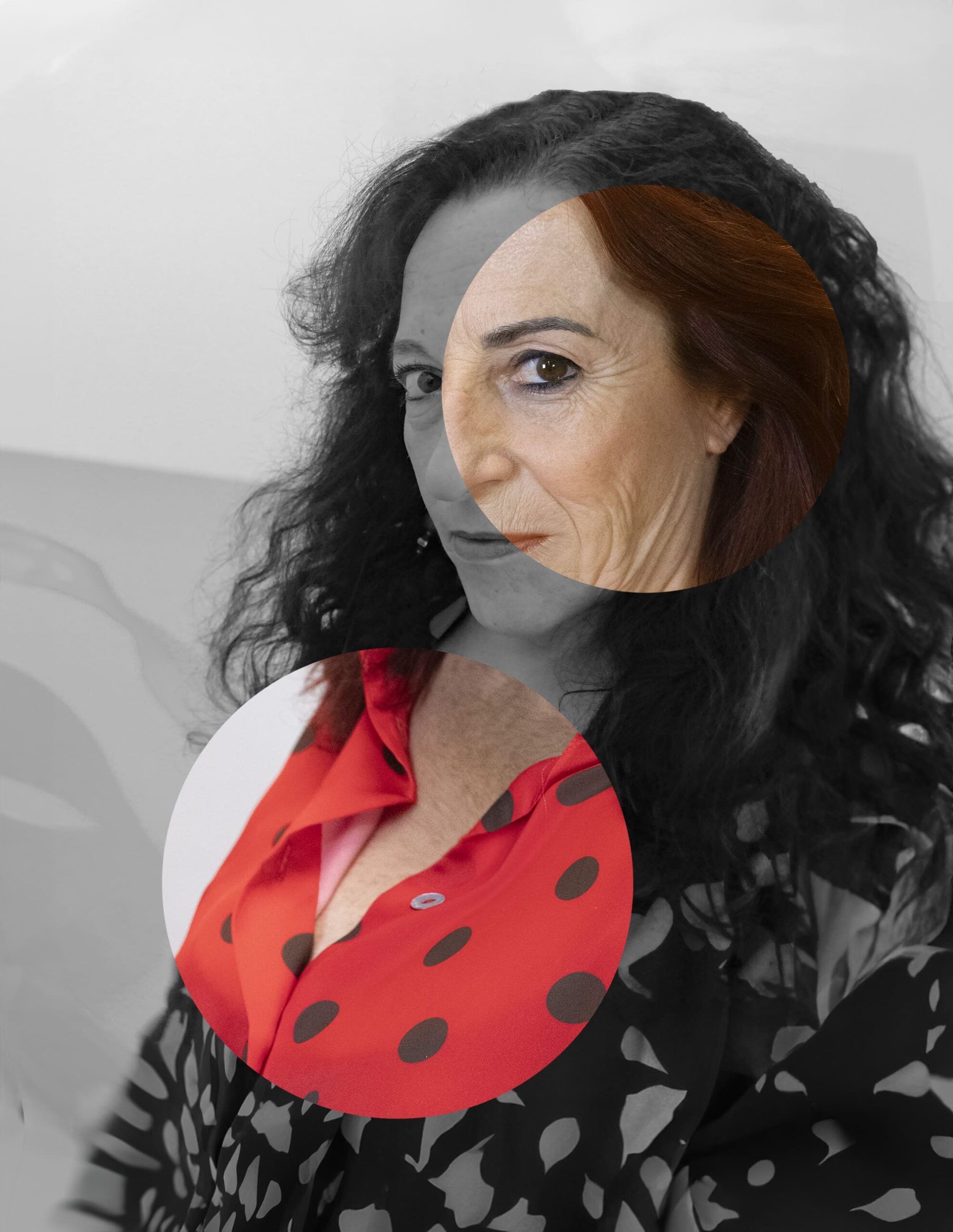 Retrato combinado de Mary Zurbano Gauna y Juncal Ballestín