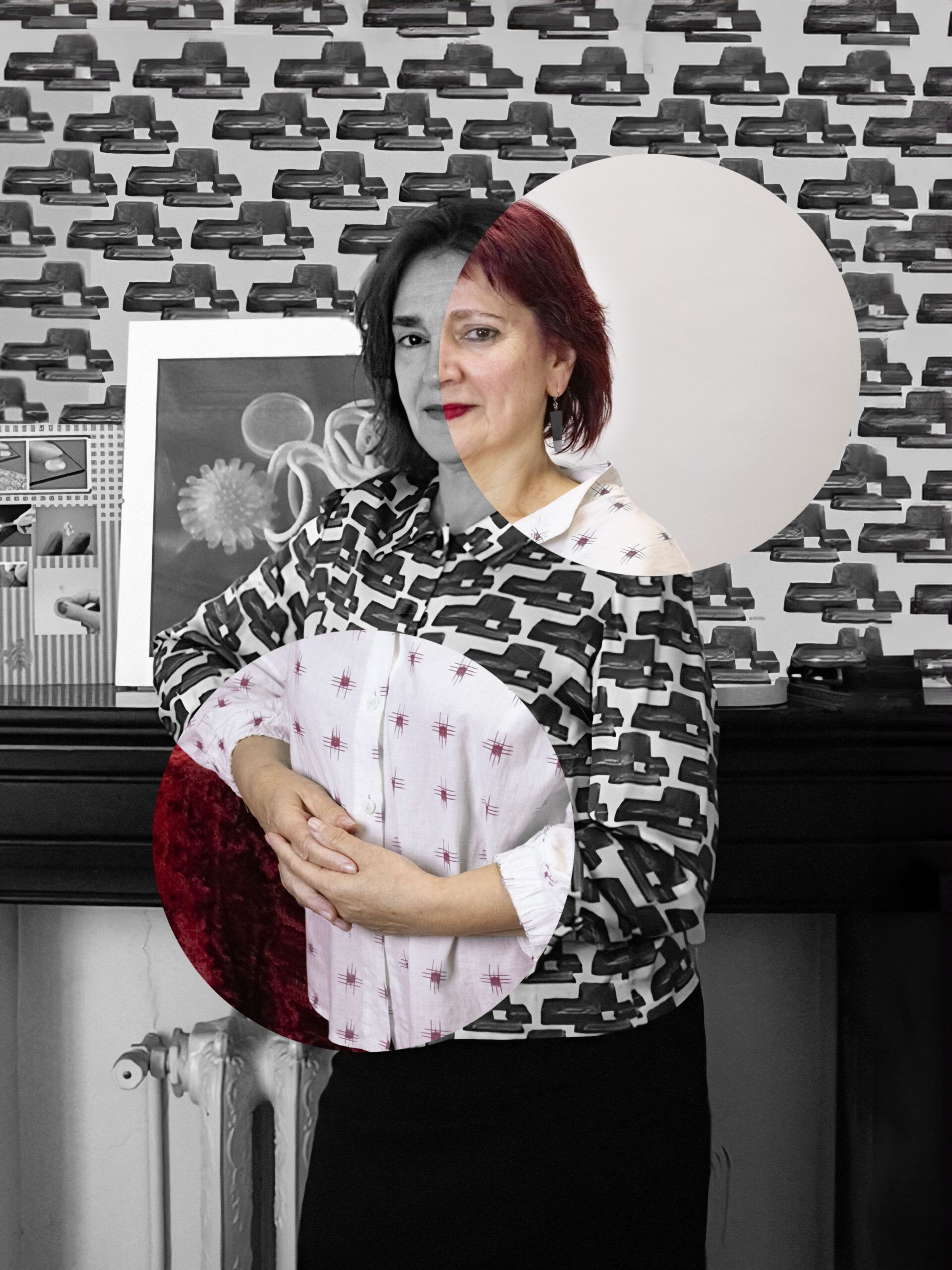Retrato combinado de Belén Urutxurtu y Malús Arbide